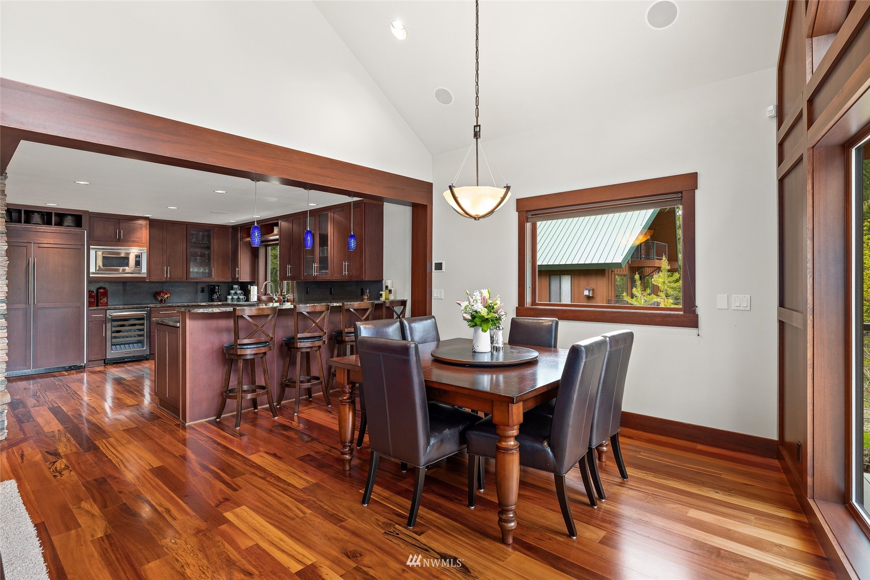 691 Kachess River Road Easton, WA 98925 - Photo 19 of 40 a view of a dining room with furniture