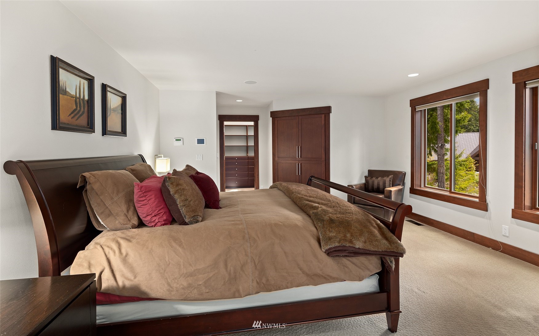 691 Kachess River Road Easton, WA 98925 - Photo 26 of 40 a bed sitting in a bedroom next to a window