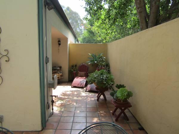 3566 Modoc Road, Unit 36 Santa Barbara, CA 93105 - Photo 3 of 16 a view of a backyard