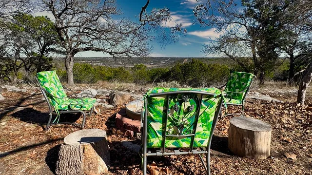 view of outdoor seating space with outdoor seating