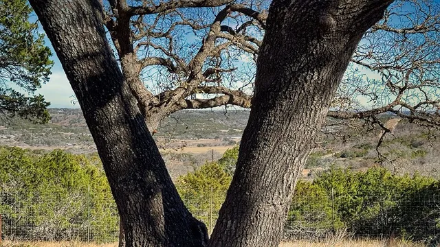 a view of a balcony with an outdoor space