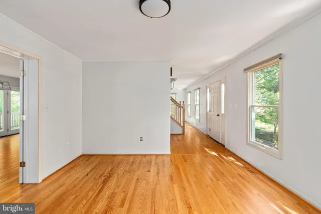 a view of deck with wooden floor and outdoor space