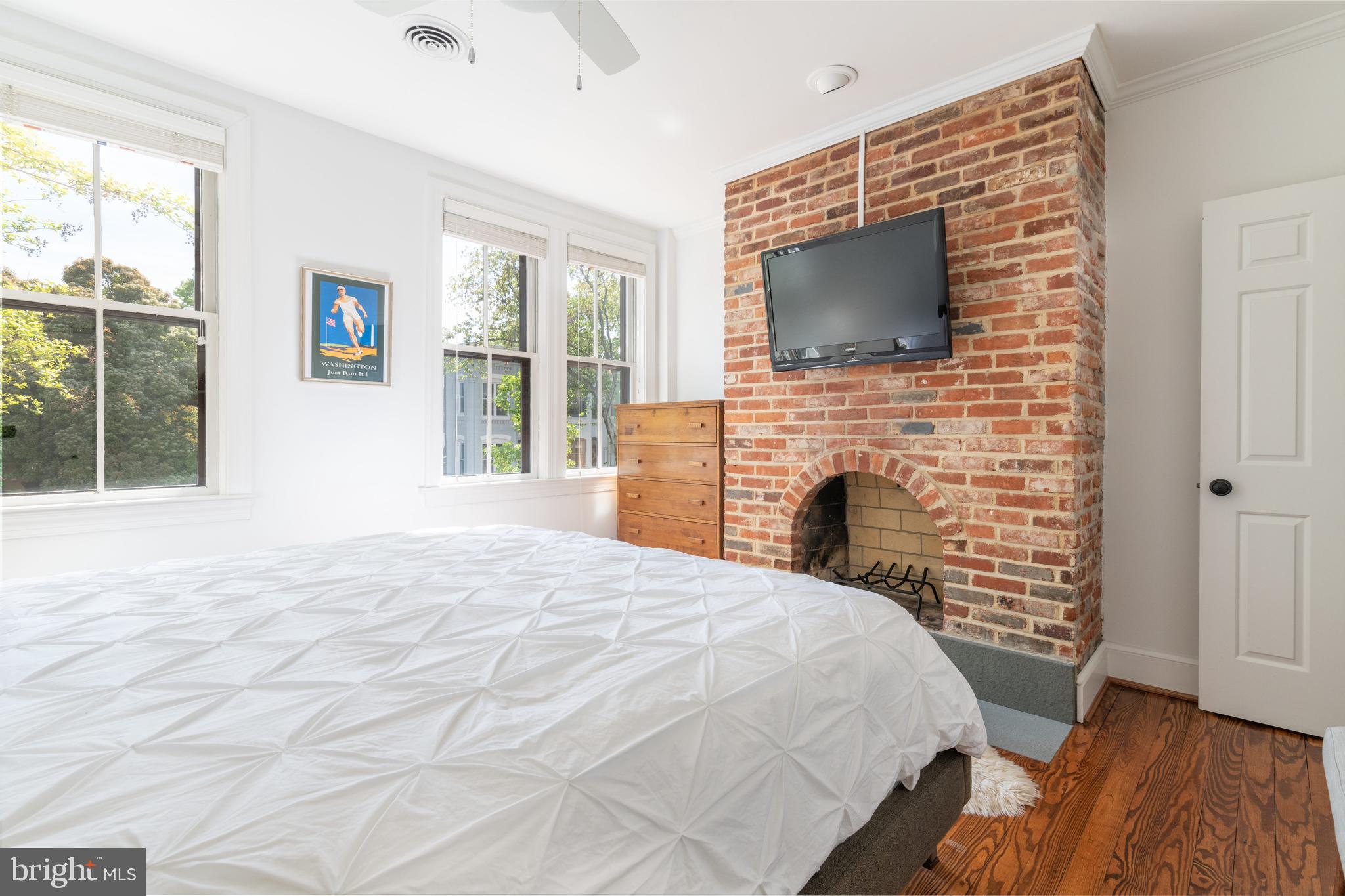 252 10th Street Northeast Washington, DC 20002 - Photo 25 of 37 Feature fire place in your master bedroom