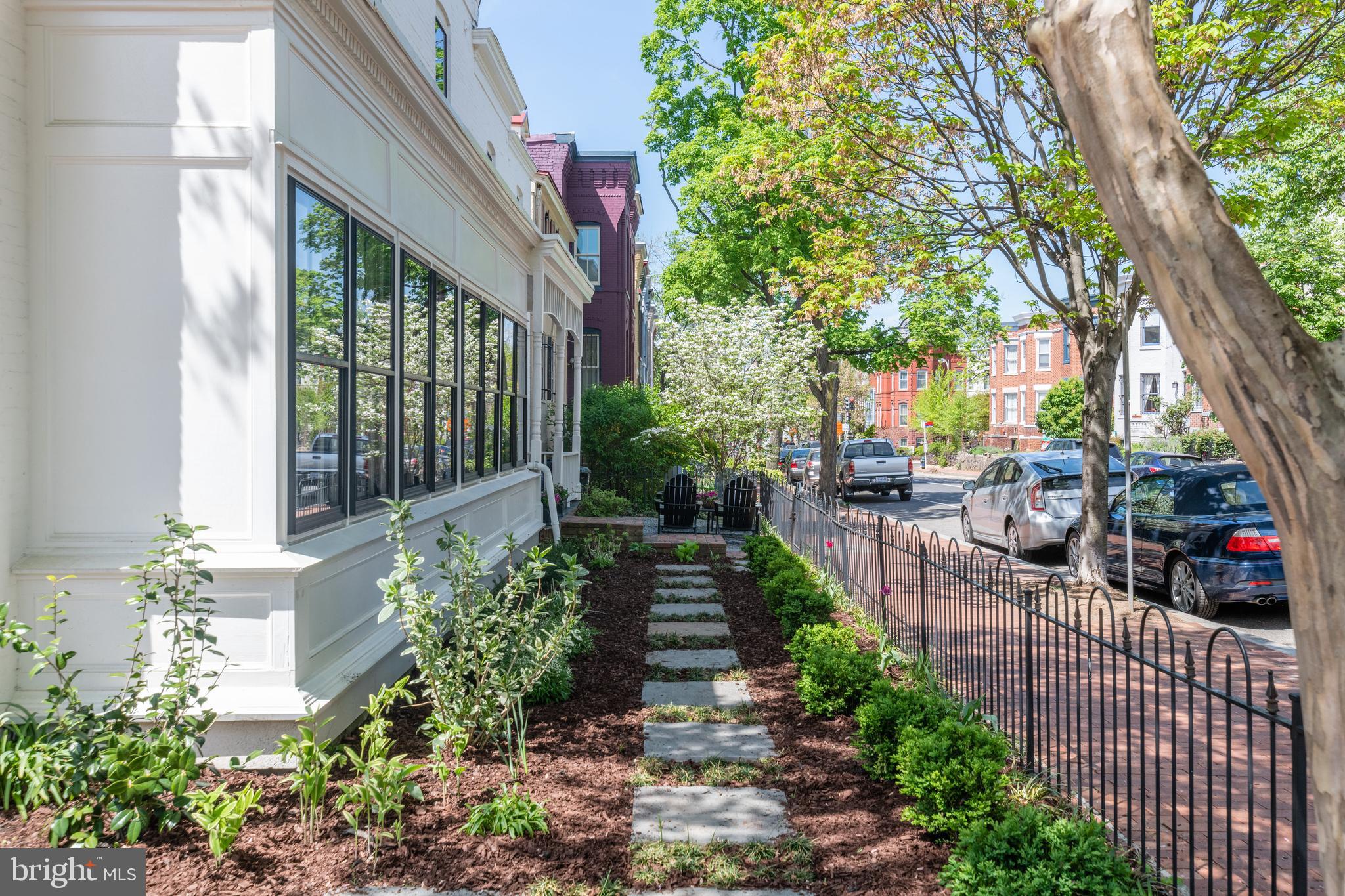 252 10th Street Northeast Washington, DC 20002 - Photo 8 of 37 Stone walk way along your landscaped lot