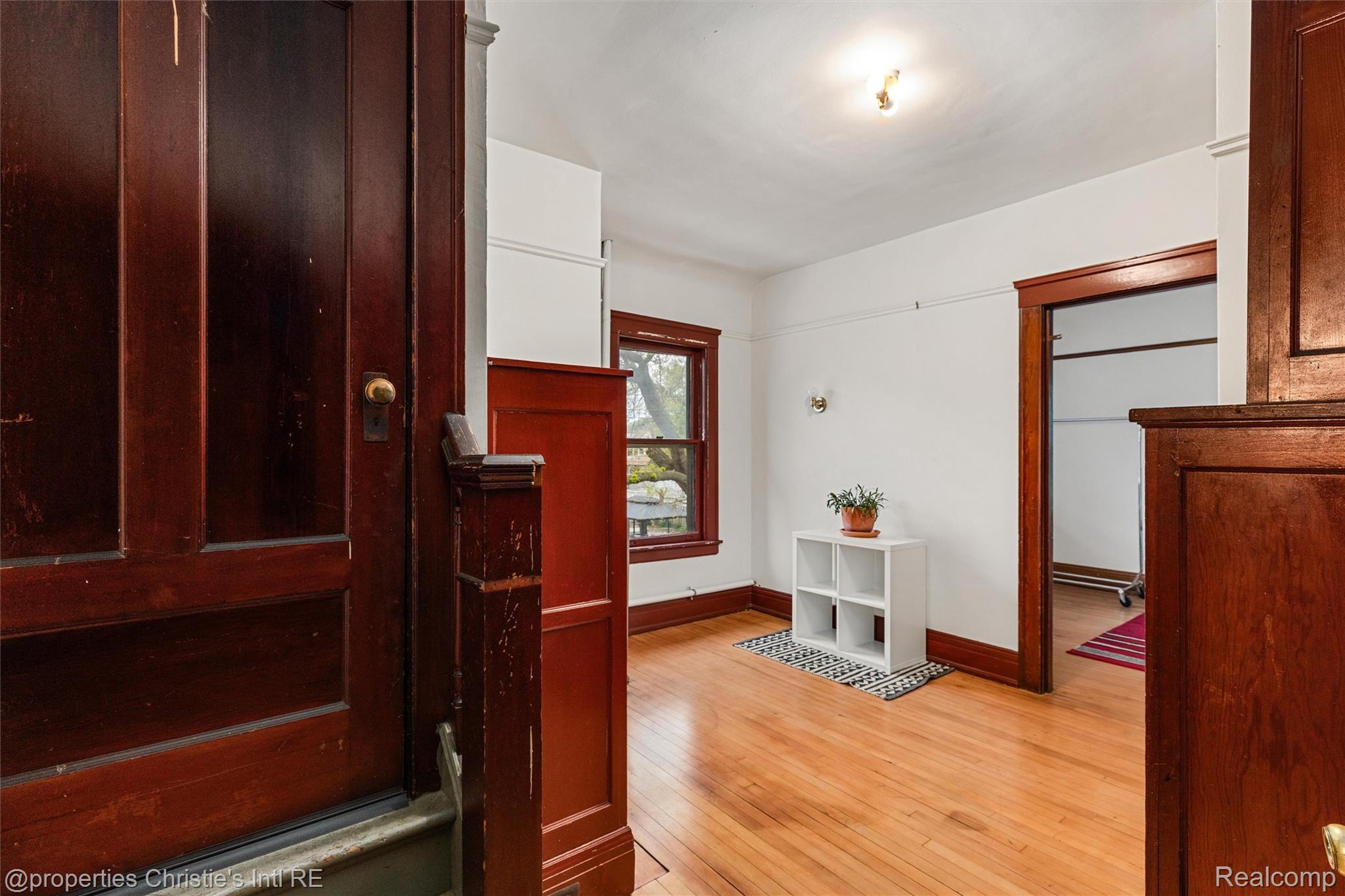 36 Longfellow Street Detroit, MI 48202 - Photo 55 of 81 Foyer entrance with baseboards and light wood-style floors