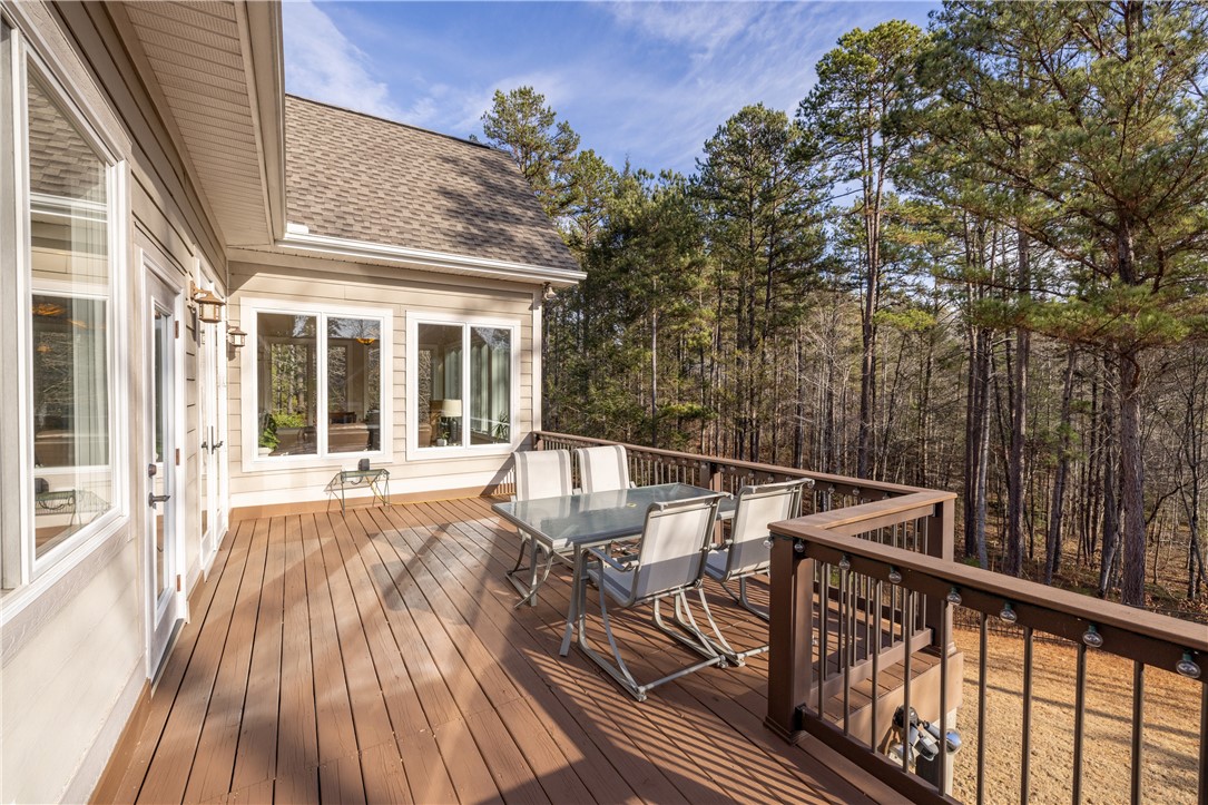 430 Riverstone Drive Salem, SC 29676 - Photo 18 of 39 Deck overlooking fenced backyard