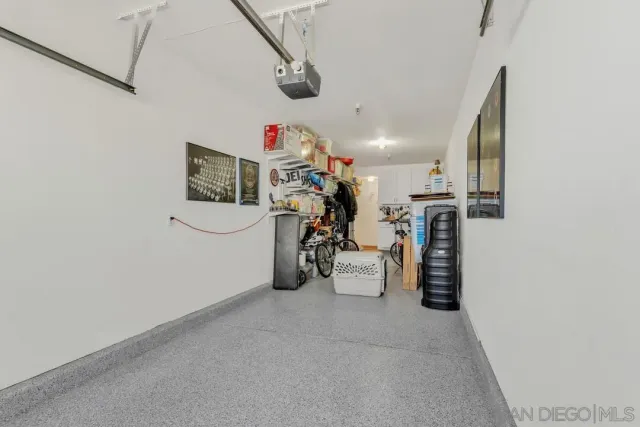 a view of a storage & utility room with stuff
