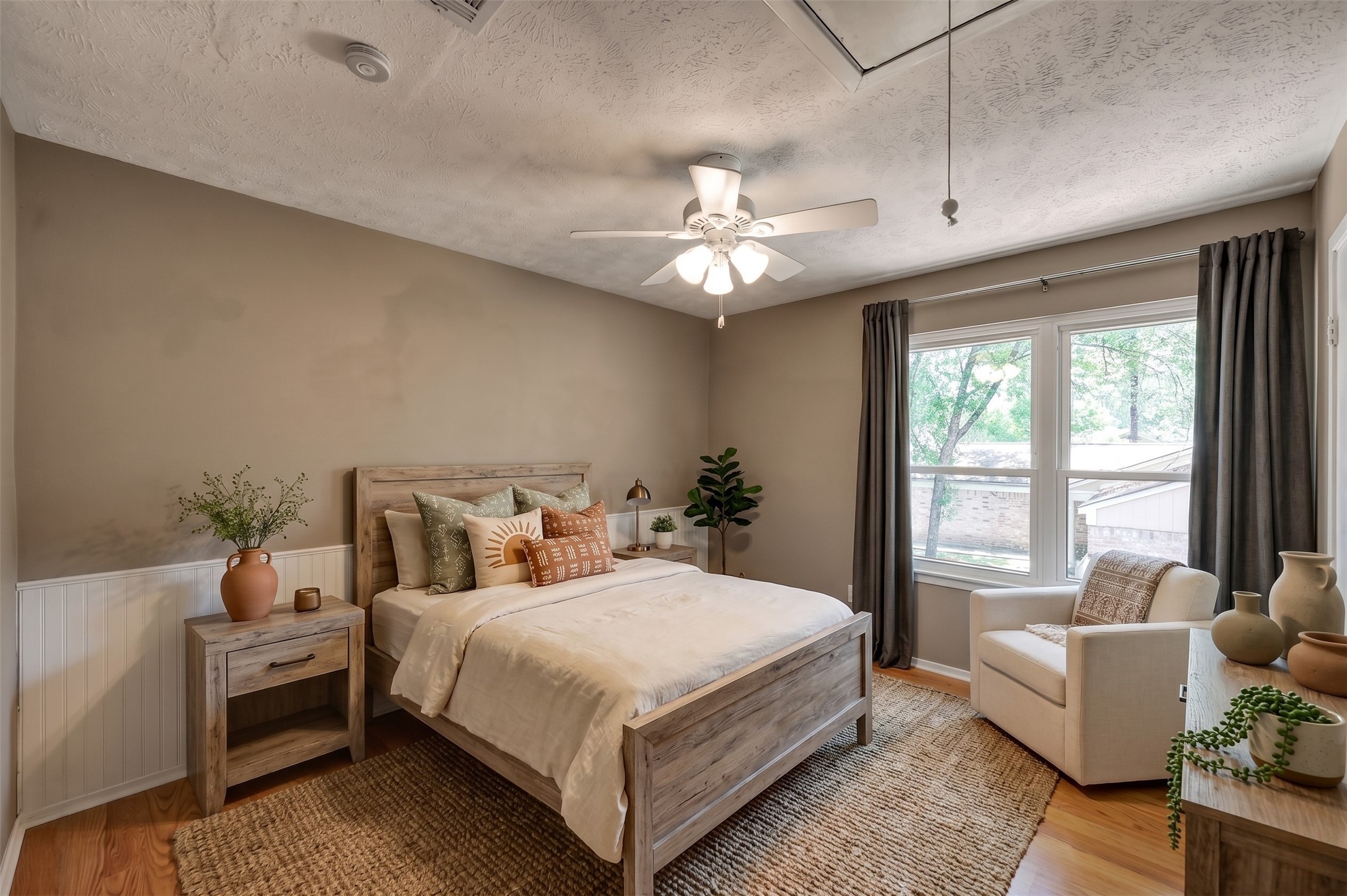 12224 Gun Oak Place Spring, TX 77380 - Photo 14 of 37 Upstairs Bedroom with Generous Space for Family or Guests (Virtually Staged)