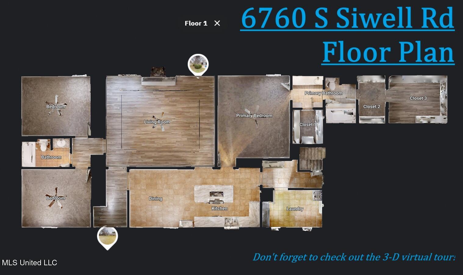 6760 South Siwell Road Byram, MS 39272 - Photo 65 of 66 6760 S Siwell Rd - Floor 1
