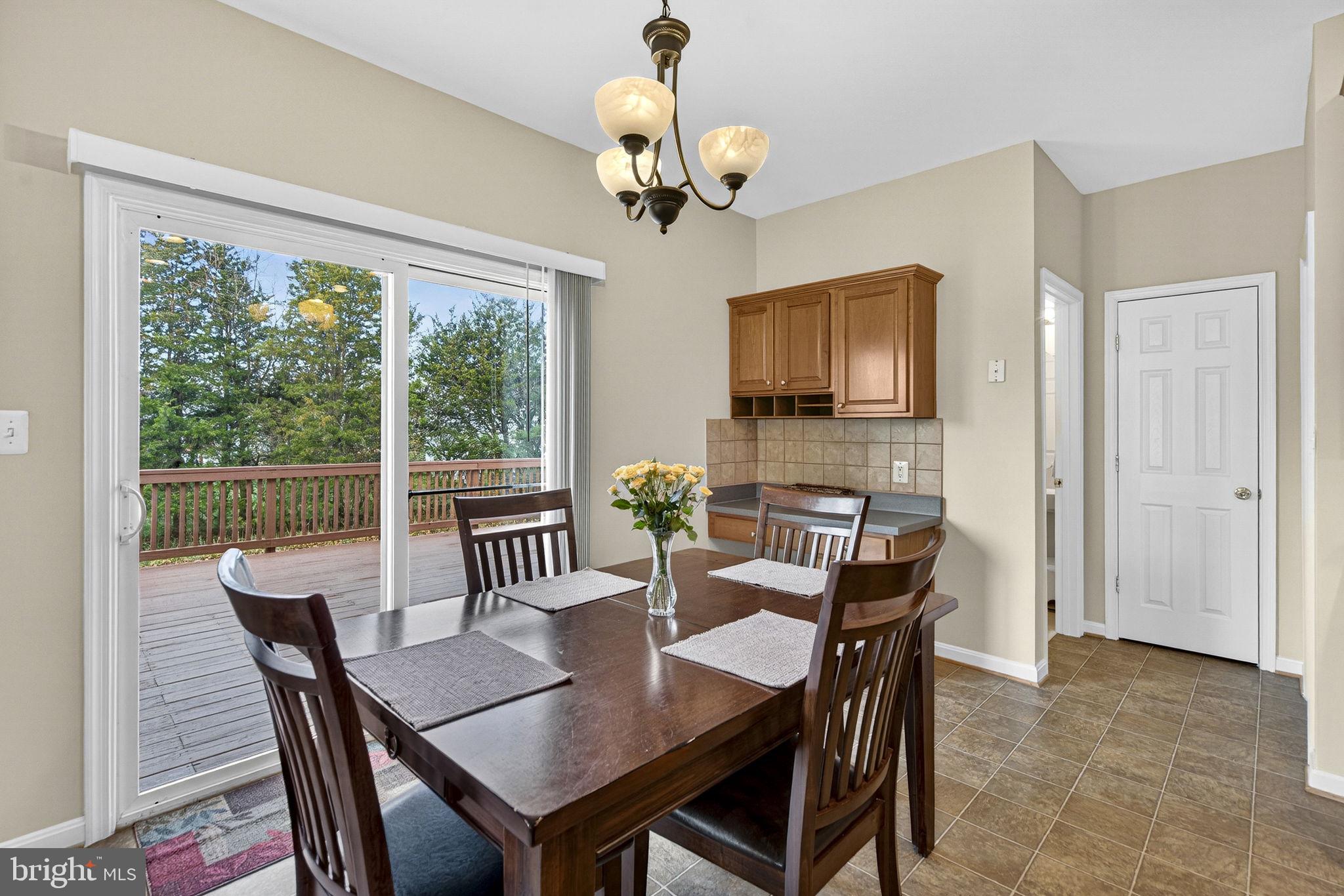742 Blossom Tree Road Culpeper, VA 22701 - Photo 23 of 60 a view of a dining room with furniture window and outside view