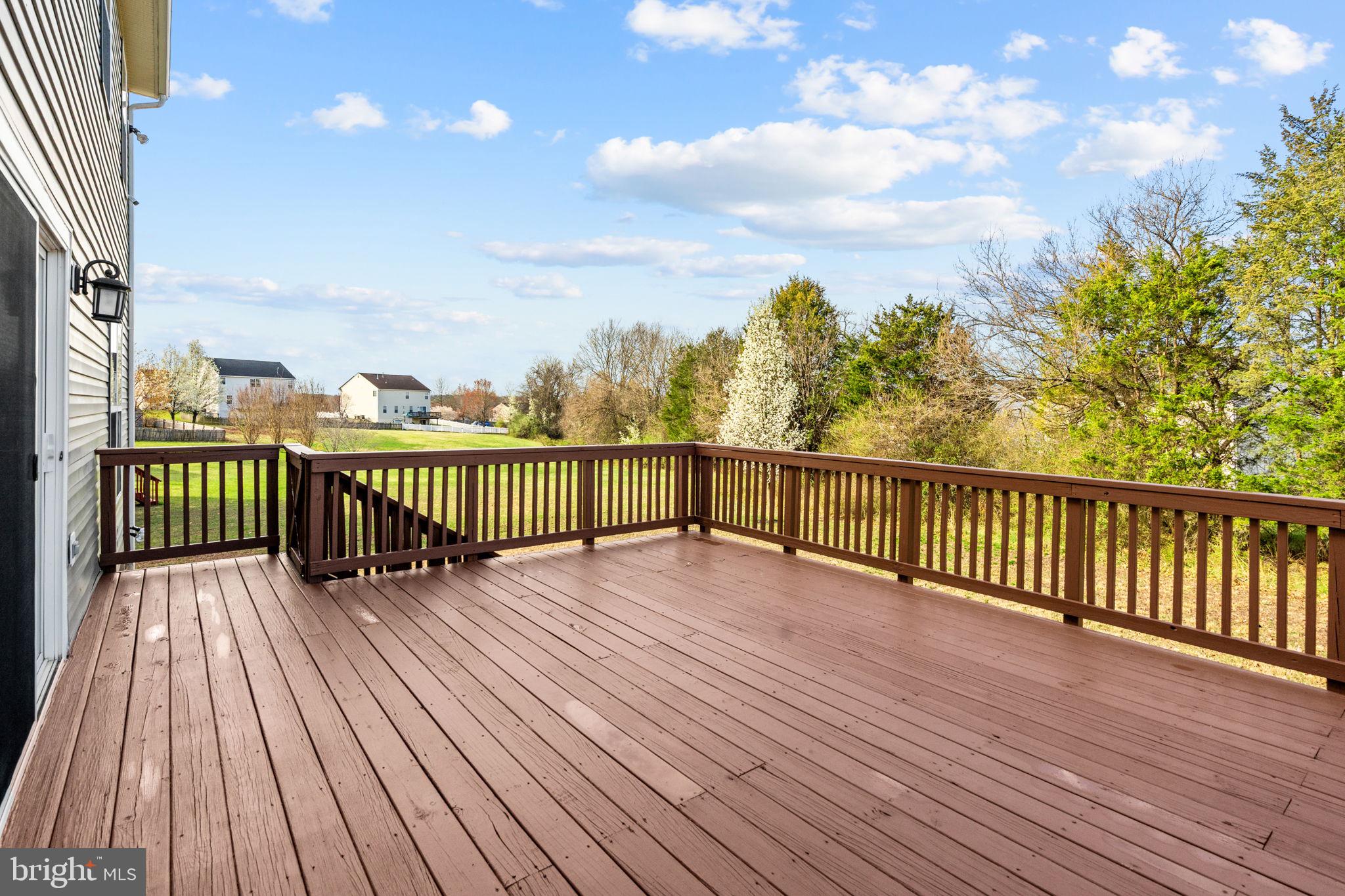 742 Blossom Tree Road Culpeper, VA 22701 - Photo 53 of 60 a view of balcony with wooden floor