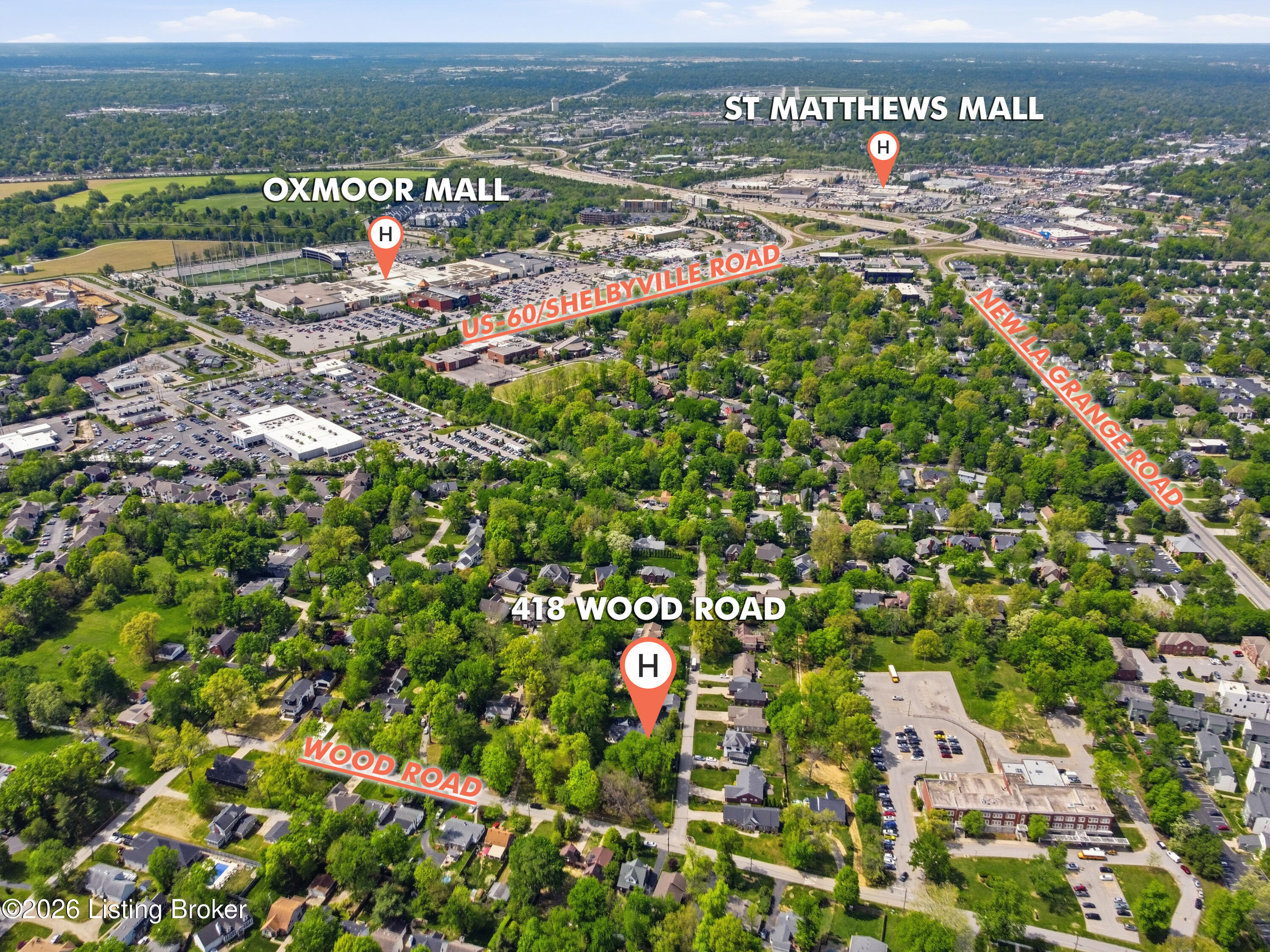 418 Wood Road Louisville, KY 40222 - Photo 89 of 97 418_Wood_Rd_drone