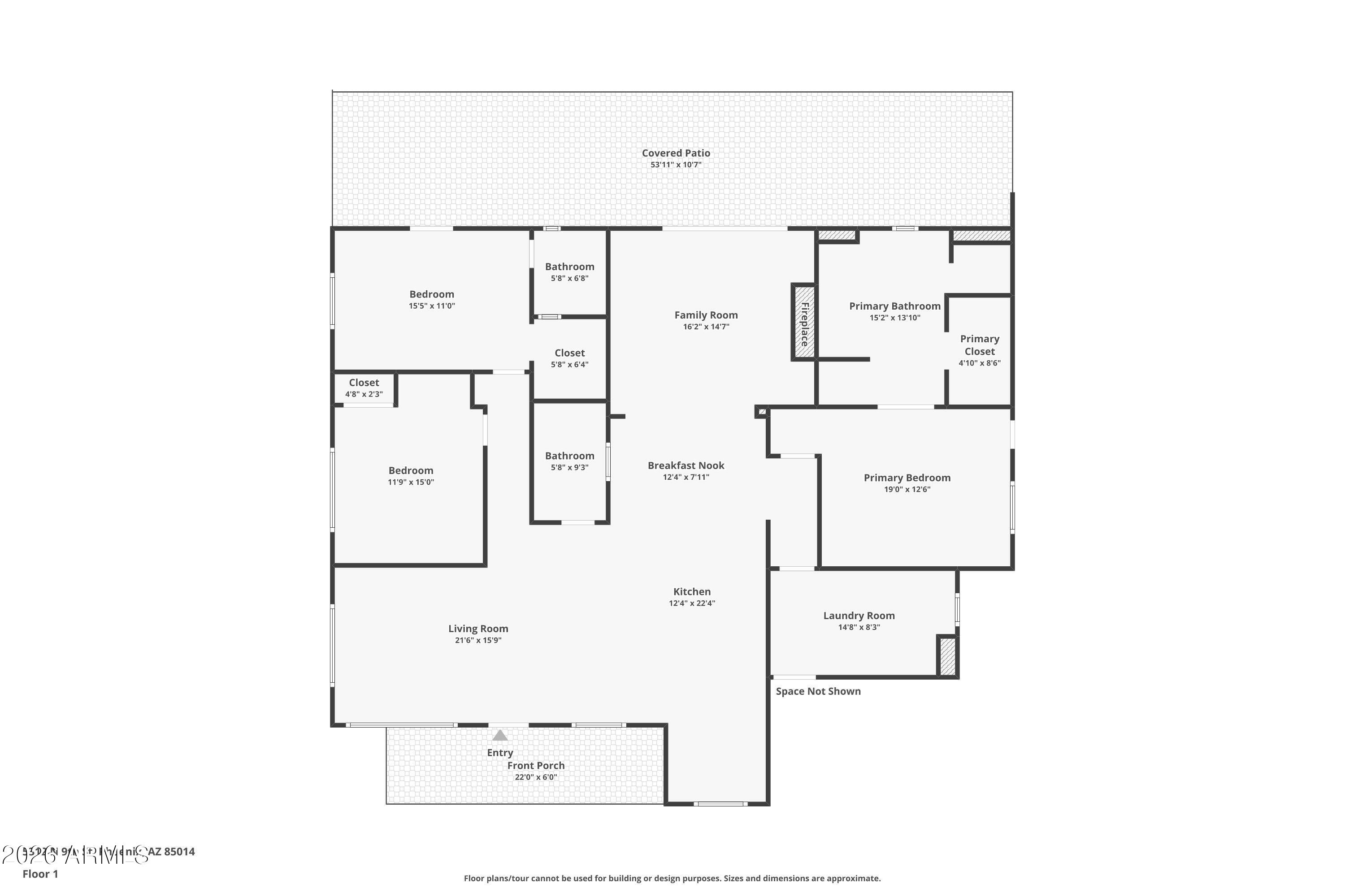 5312 North 9th Street Phoenix, AZ 85014 - Photo 41 of 41 Floor Plan