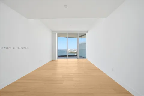 a view of an ocean and beach