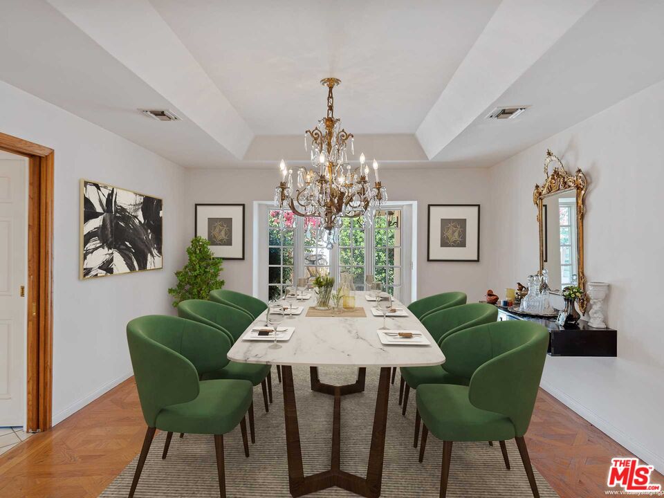 950 Hampton Road Arcadia, CA 91006 - Photo 14 of 33 a view of a dining room with furniture window and wooden floor