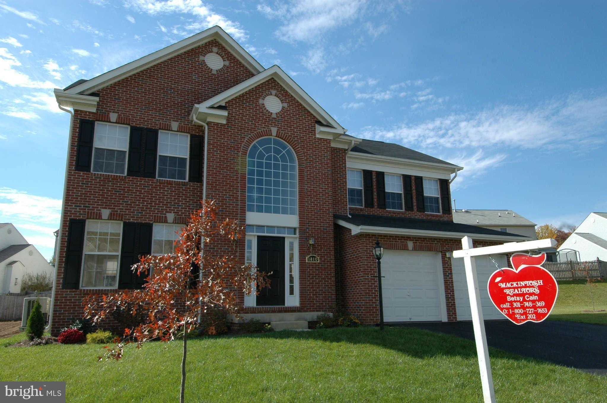 1804 Rileys Court South Point of Rocks, MD 21777 - Photo 1 of 2 Brick Optional