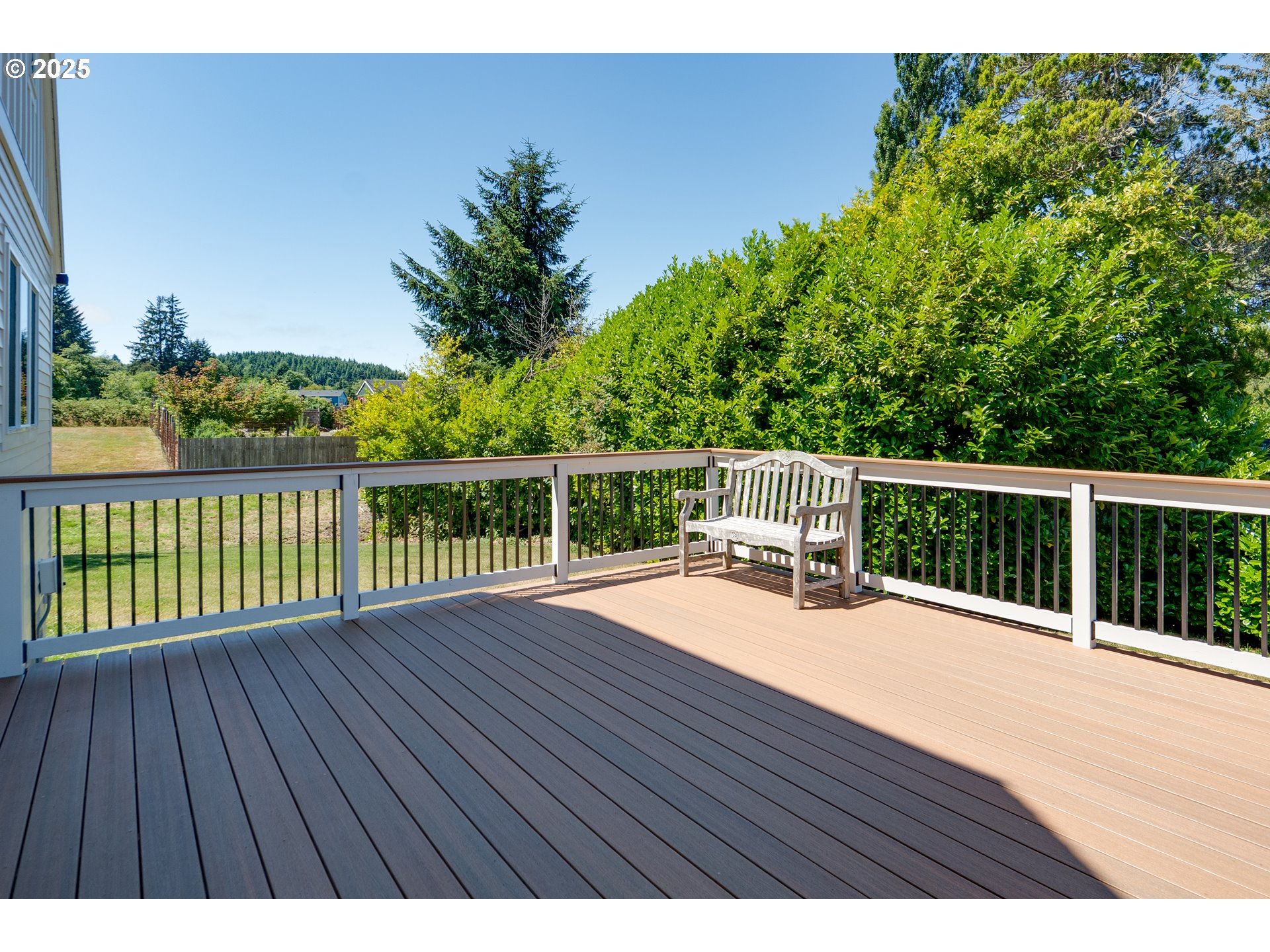 90635 Spring Road Astoria, OR 97103 - Photo 11 of 38 a view of balcony with wooden floor