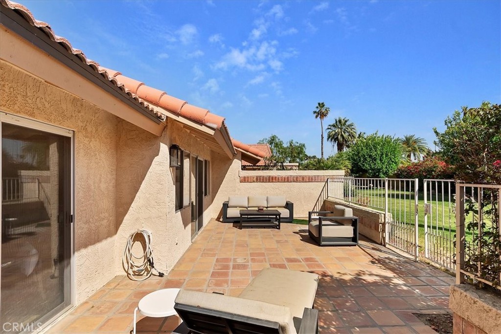 82297 Cochran Drive Indio, CA 92201 - Photo 30 of 32 a view of balcony with furniture