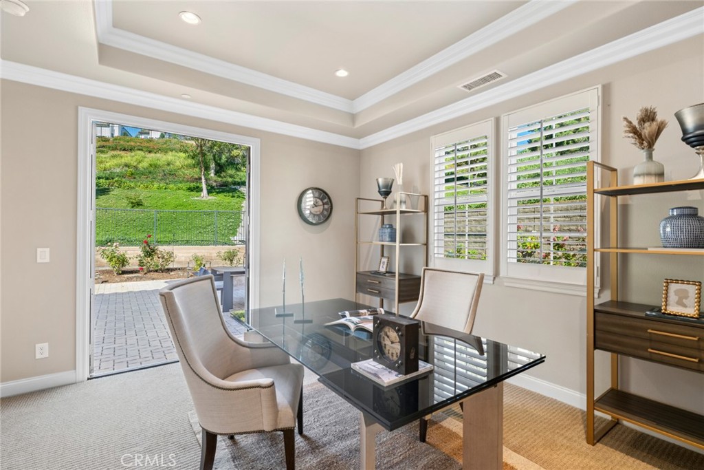 2 Ali Lane Ladera Ranch, CA 92694 - Photo 26 of 75 Oversized French doors create seamless indoor-outdoor living, opening to a private backyard w/ample space for entertaining & relaxation
