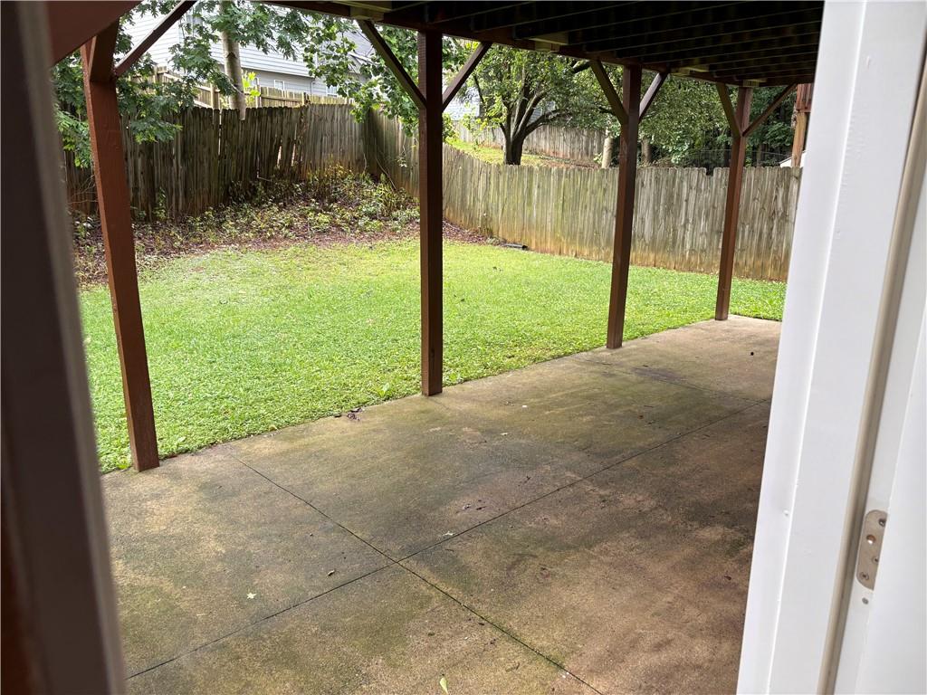 4747 Julian Way Acworth, GA 30101 - Photo 24 of 27 a view of backyard with green space