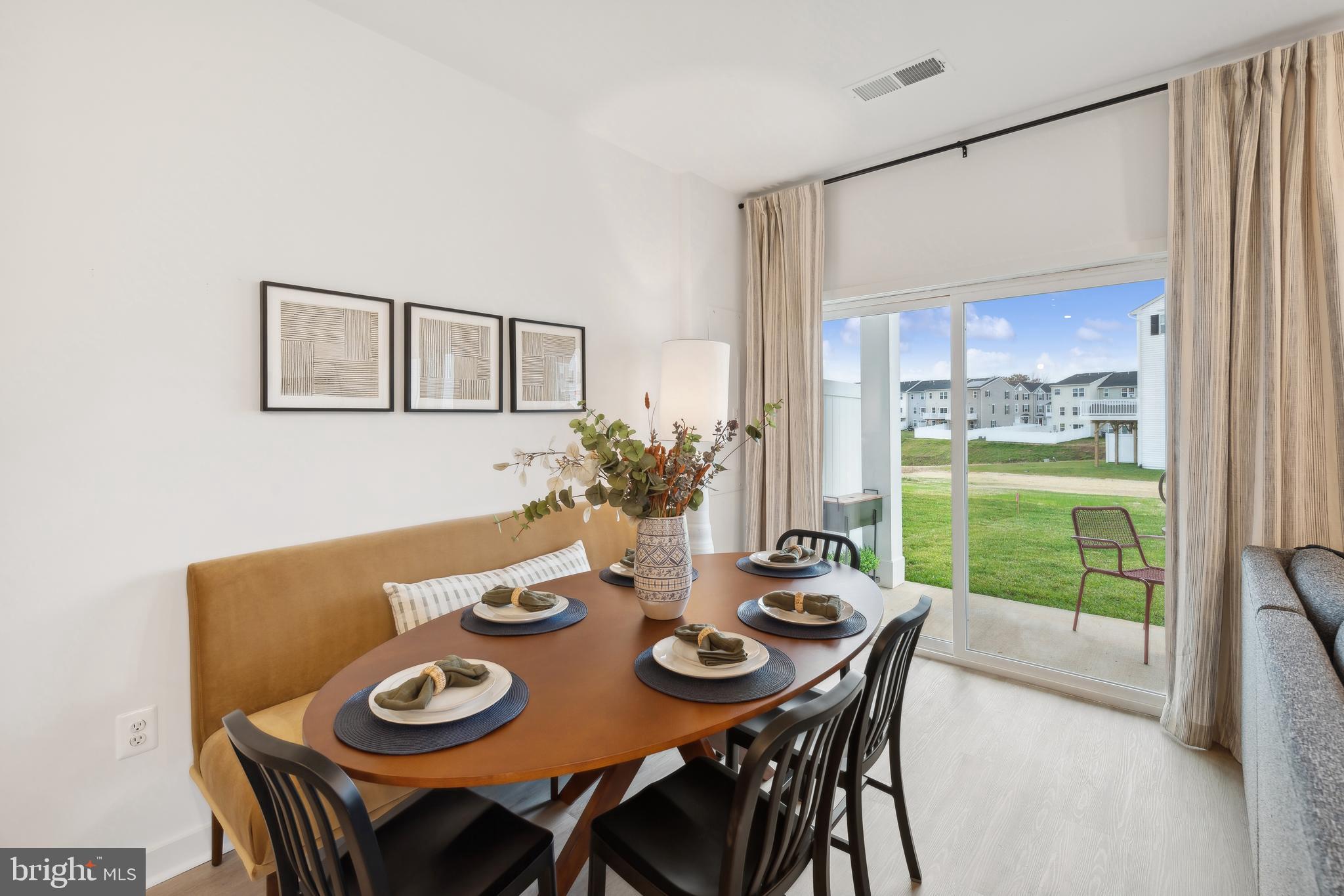 0 Cougar Lane Locust Grove, VA 22508 - Photo 12 of 30 a view of a dining room with furniture window and wooden floor