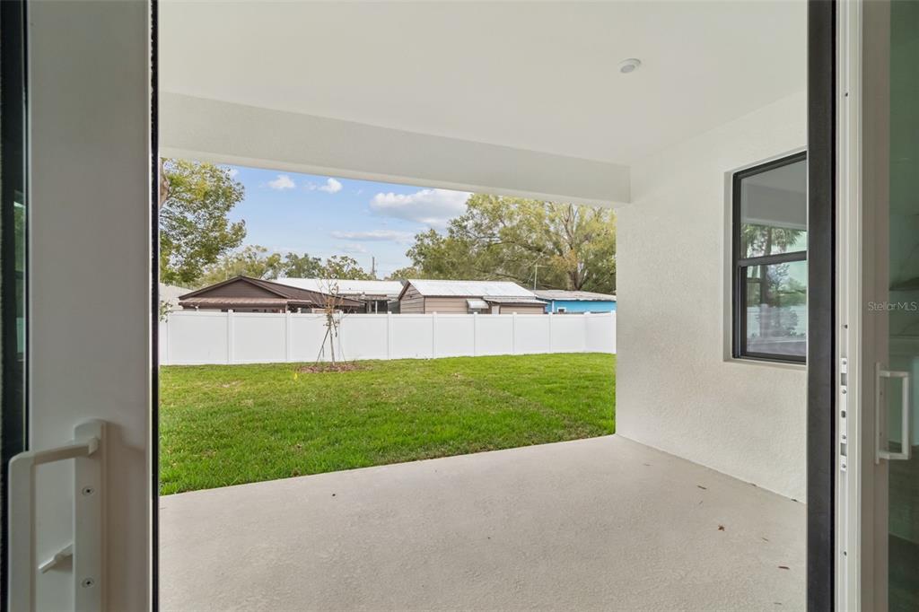 809 West Indiana Avenue Tampa, FL 33603 - Photo 58 of 64 a view of a back yard from a window