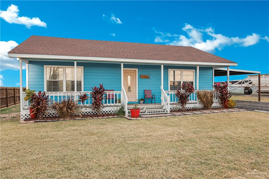 10514 Crocosmia Lane Edcouch, TX 78538 - Photo 3 of 22 front view of a house with a patio