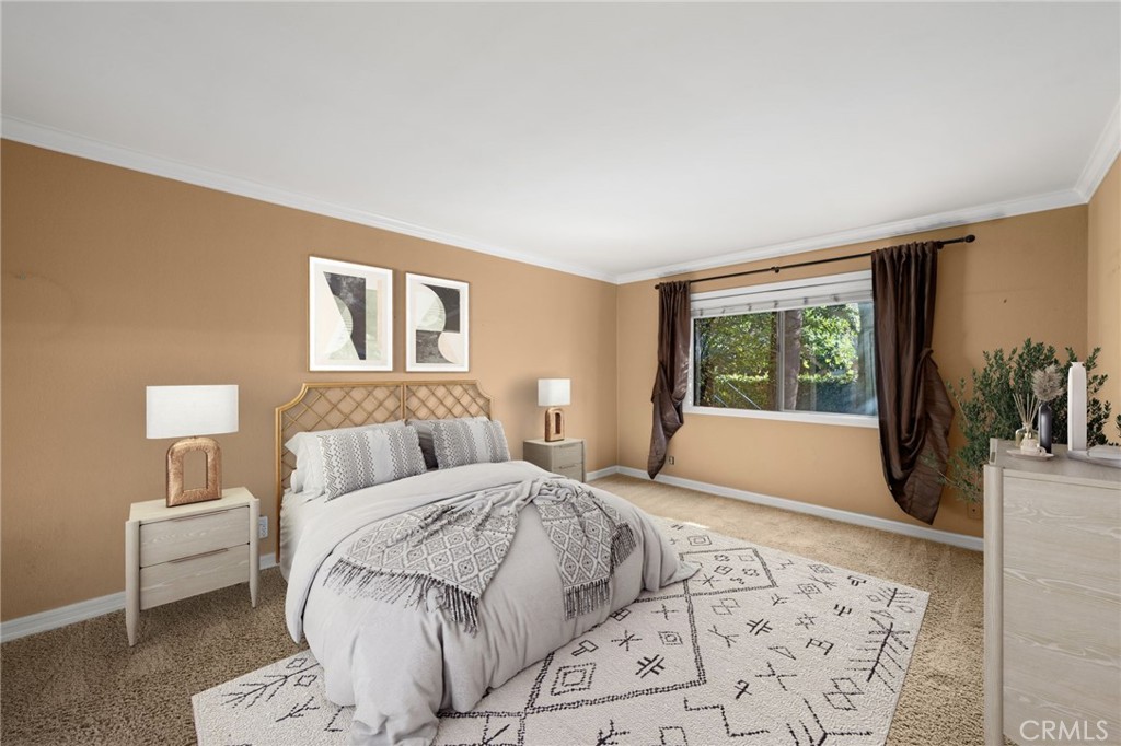 3754 California Long Beach, CA 90807 - Photo 14 of 38 a bedroom with a bed and a window