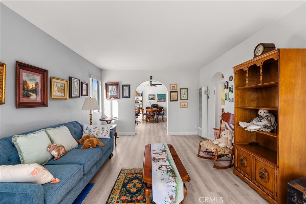 3754 California Long Beach, CA 90807 - Photo 23 of 38 a living room with furniture and wooden floor