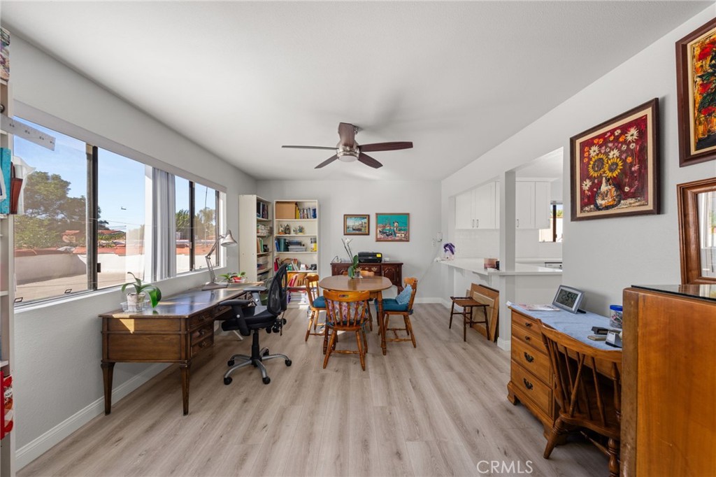 3754 California Long Beach, CA 90807 - Photo 25 of 38 a view of a dining room with furniture window and wooden floor