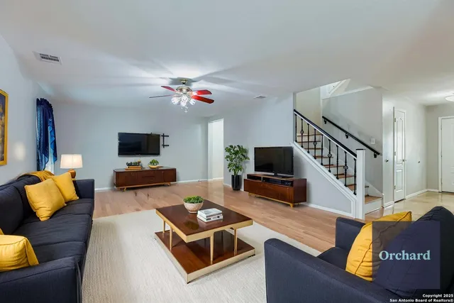 a view of livingroom with bathroom