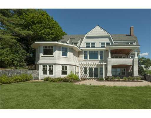 79 Pepperrell Road Kittery Point, ME 03905 - Photo 4 of 23 Exterior Front. Manicured grounds...