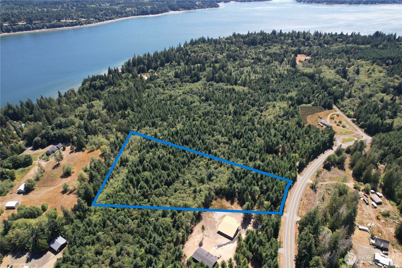 0 Southeast Lynch Road Shelton, WA 98584 - Photo 4 of 15 an aerial view of a house