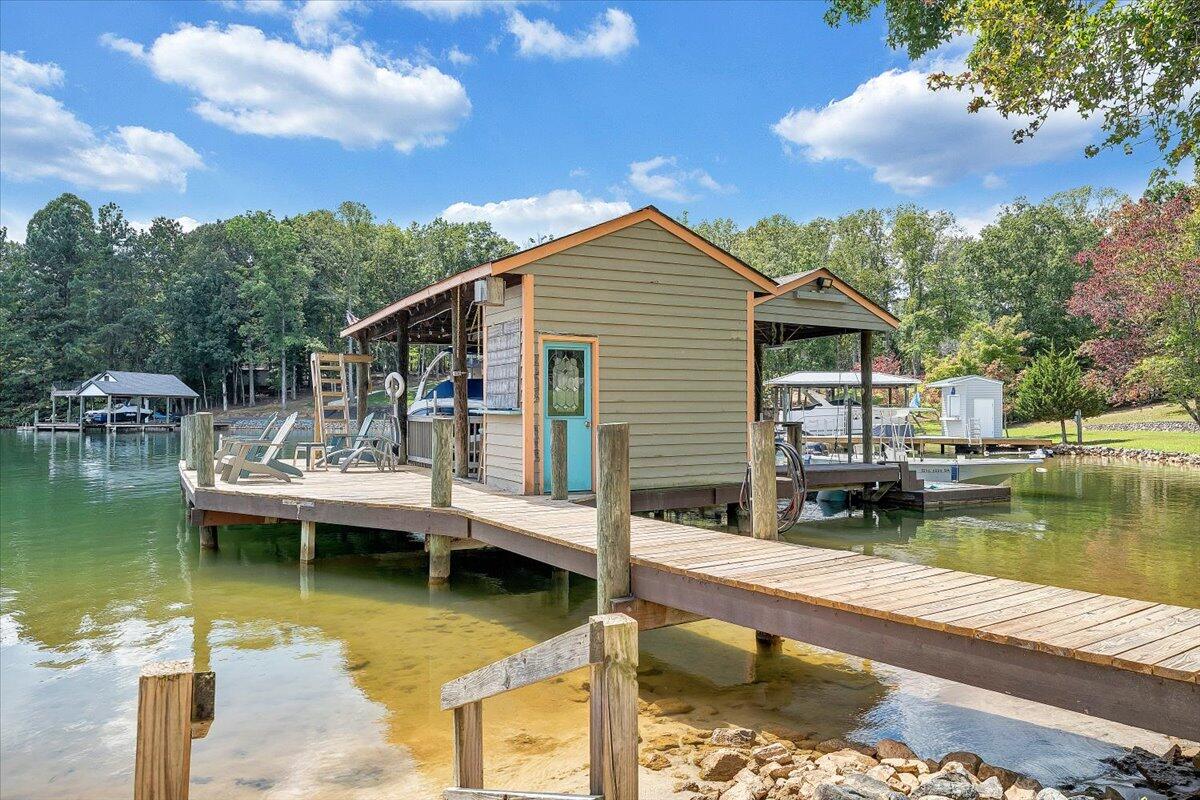 2544 Patmos Church Road Huddleston, VA 24104 - Photo 29 of 33 a view of a house with swimming pool and sitting area