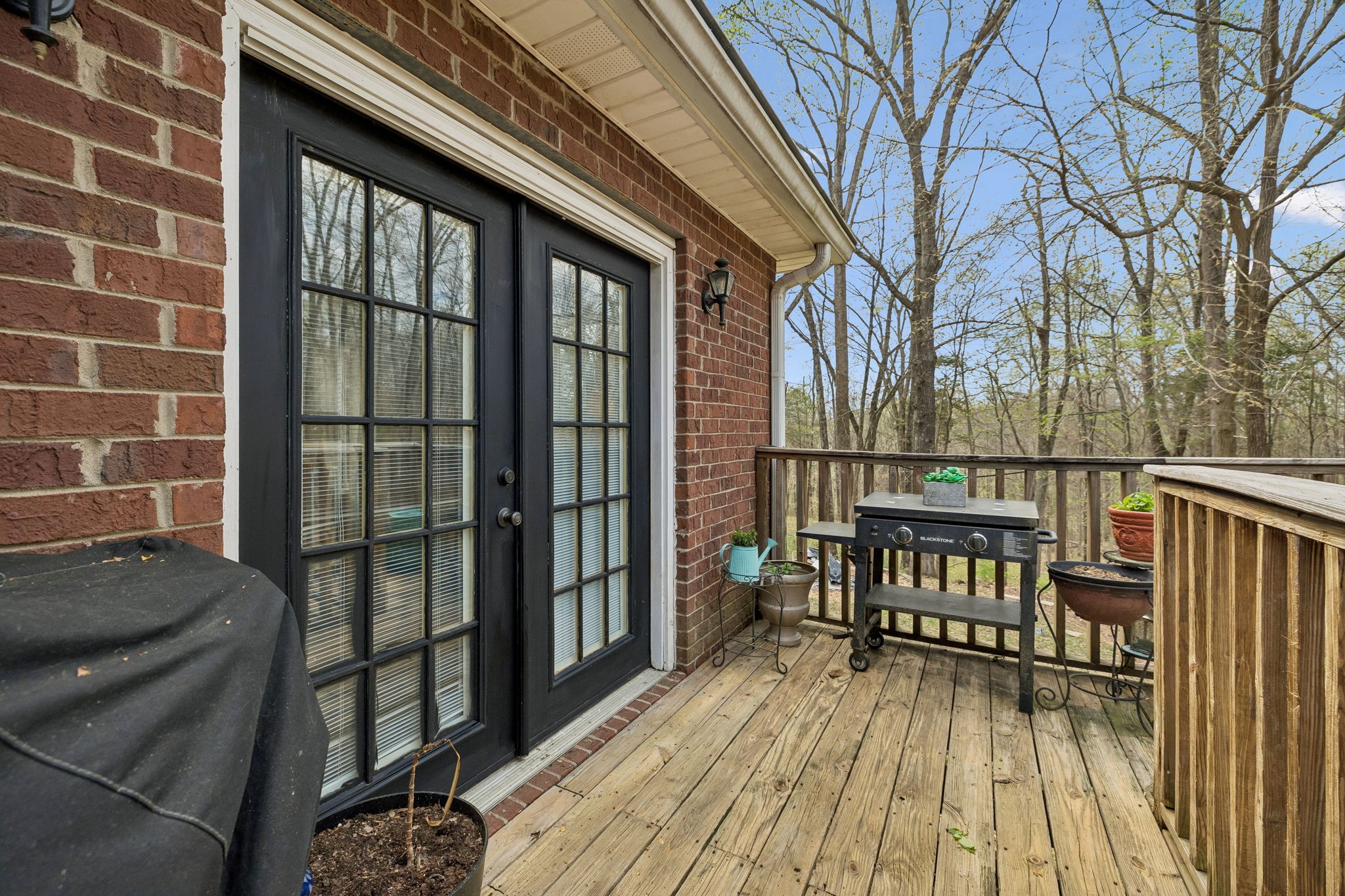 119 Christi Place Pleasant View, TN 37146 - Photo 25 of 62 a view of a balcony with wooden floor and fence