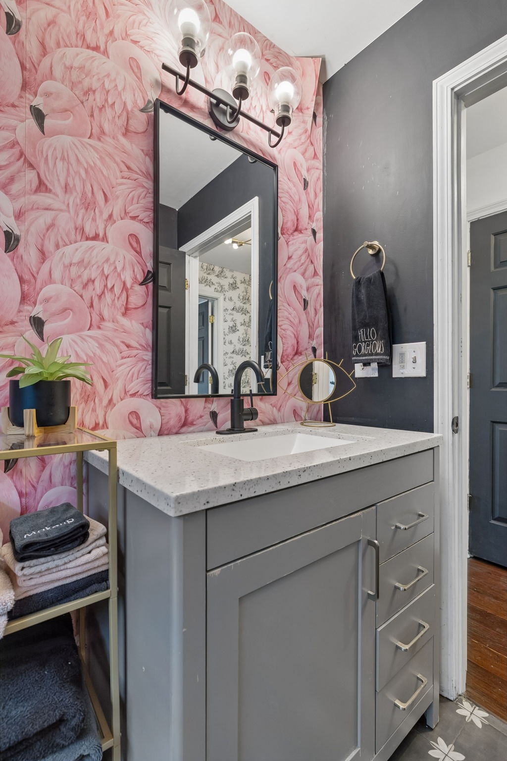 119 Christi Place Pleasant View, TN 37146 - Photo 33 of 62 a bathroom with a sink and a mirror