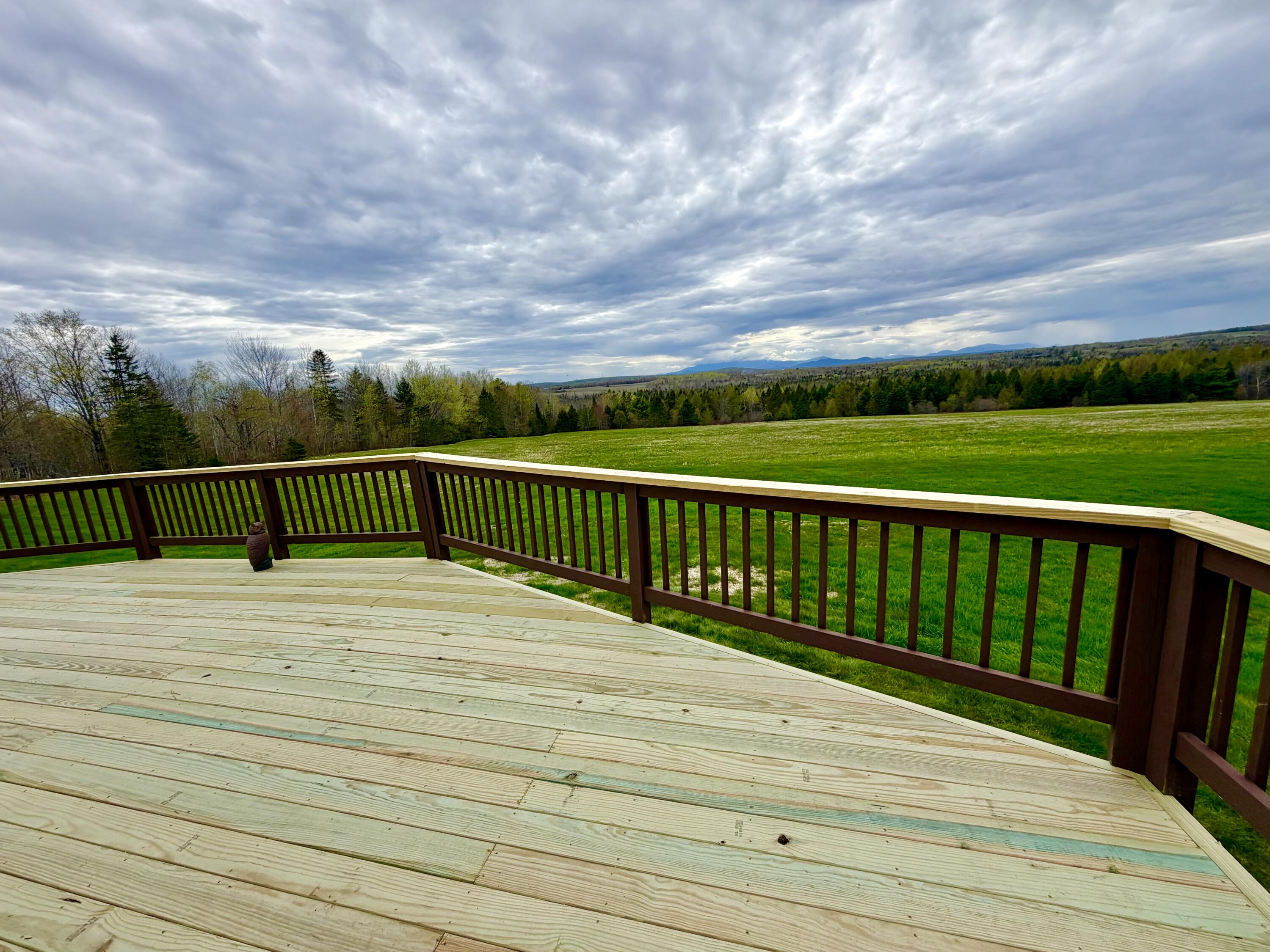 521 Gallison Road Sherman, ME 04776 - Photo 25 of 96 Front Deck