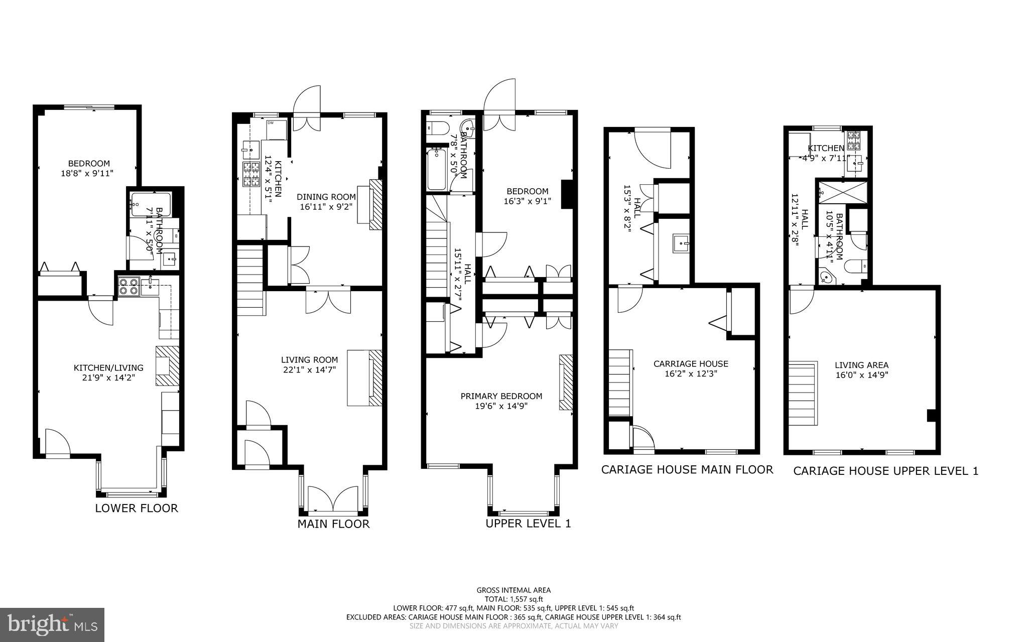 812 E Street Southeast Washington, DC 20003 - Photo 56 of 61 Floor Plan