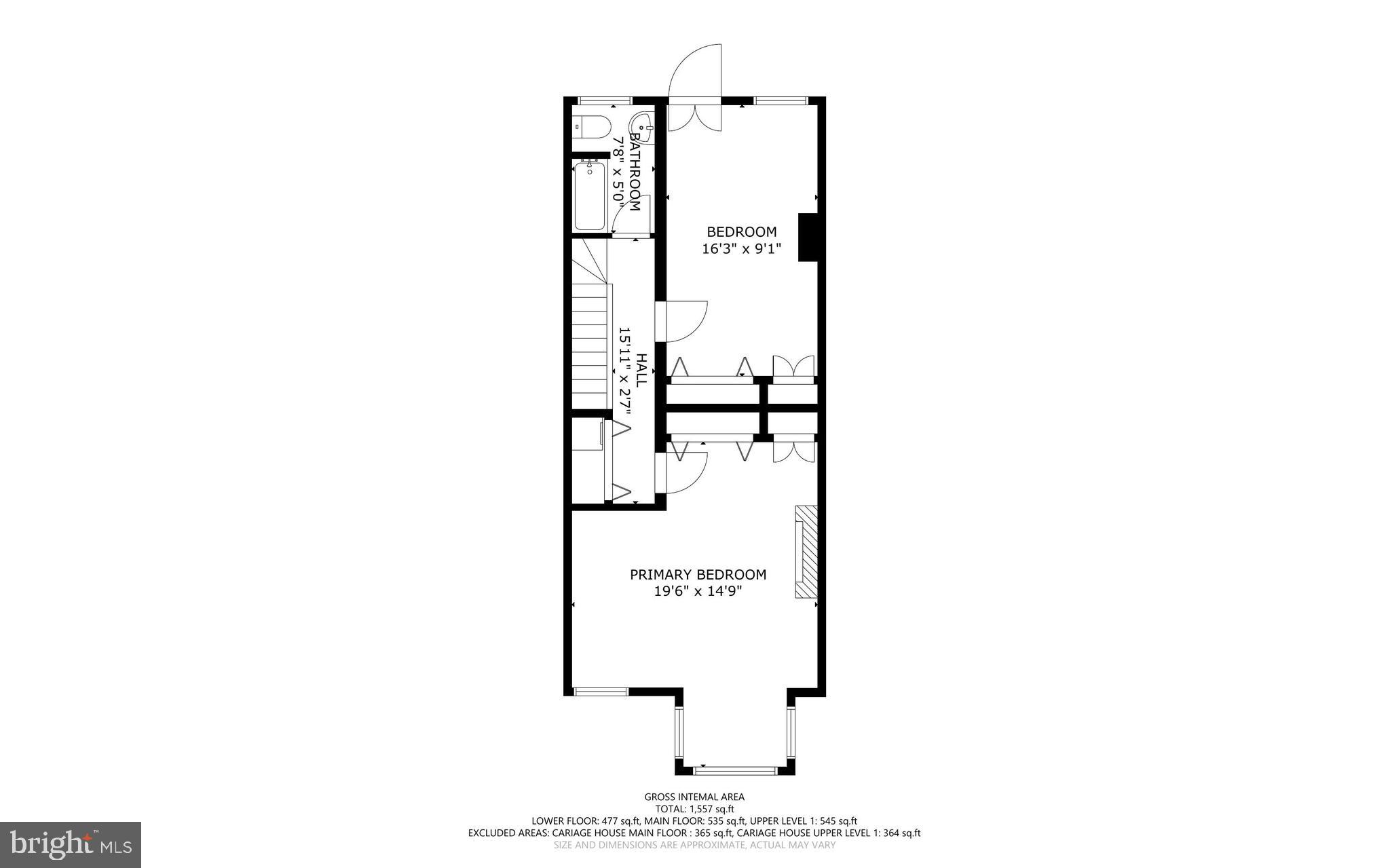 812 E Street Southeast Washington, DC 20003 - Photo 58 of 61 Floor Plan