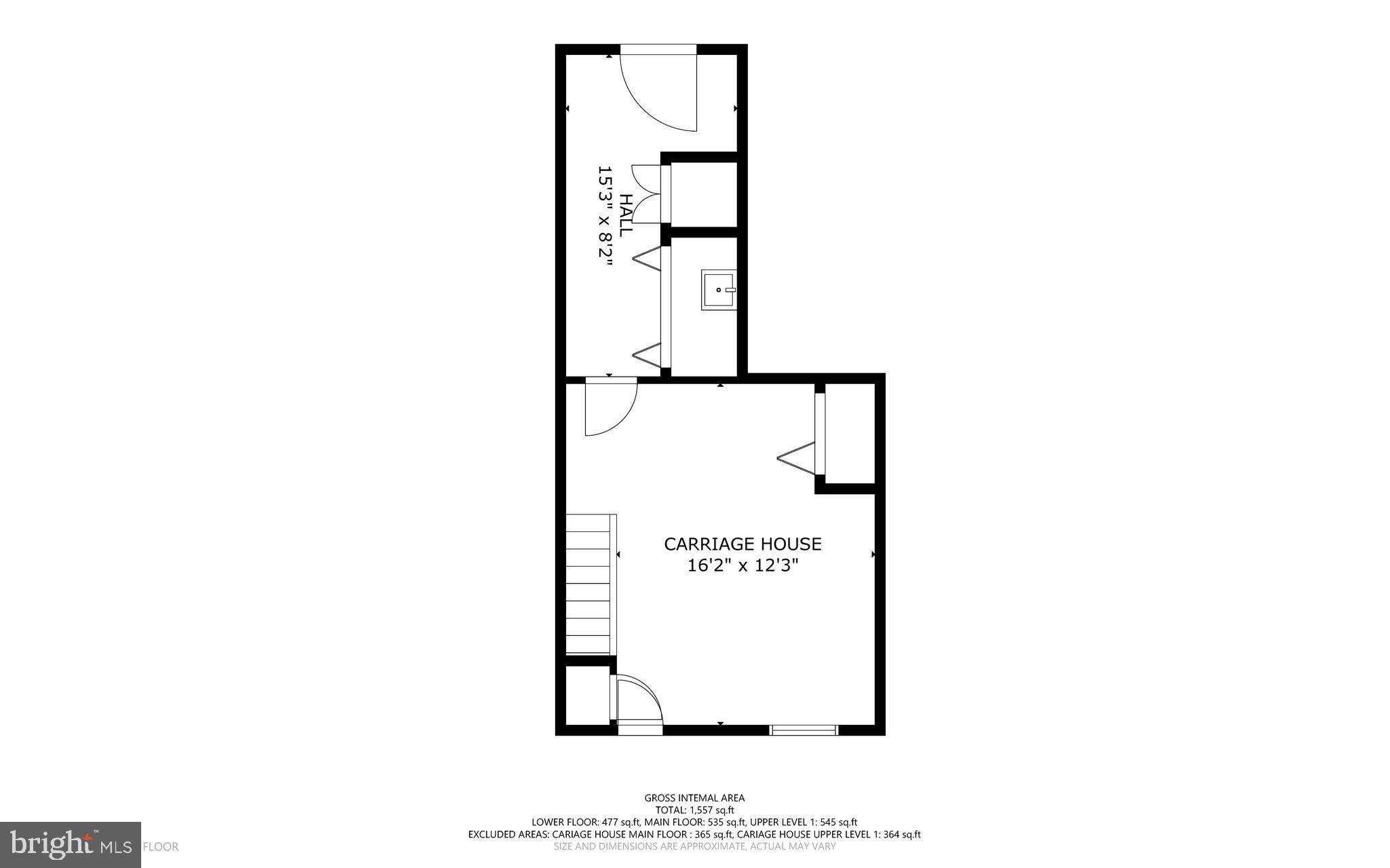 812 E Street Southeast Washington, DC 20003 - Photo 60 of 61 Floor Plan