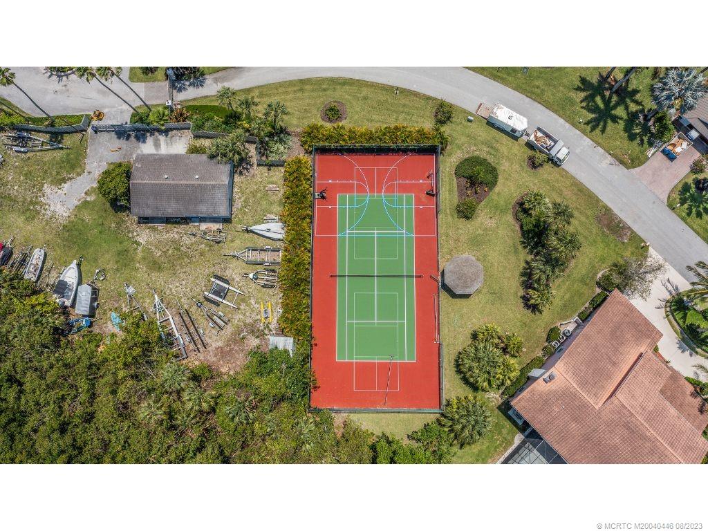 4070 Northeast Joes Point Road Stuart, FL 34996 - Photo 12 of 19 an aerial view of a house