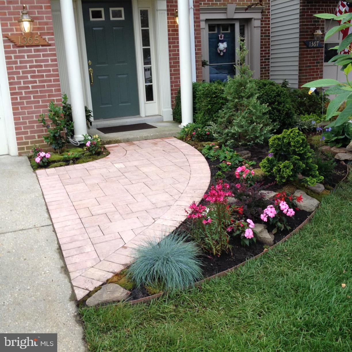 1365 Escapade Court Riva, MD 21140 - Photo 2 of 57 Lovely, brick paver walkway and front garden
