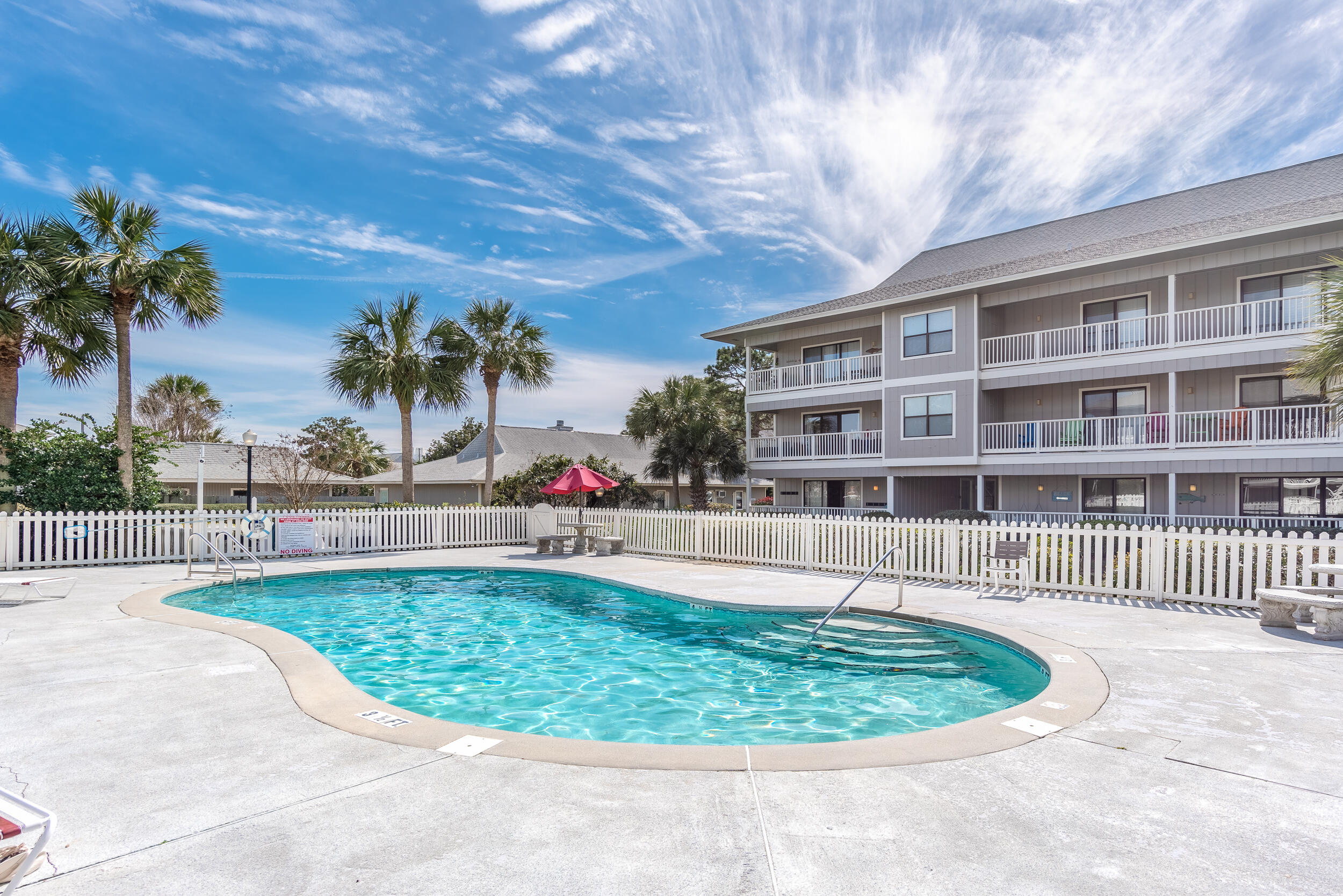 3799 East County Highway 30A, Unit C8 Santa Rosa Beach, FL 32459 - Photo 45 of 49 a view of a swimming pool with a patio