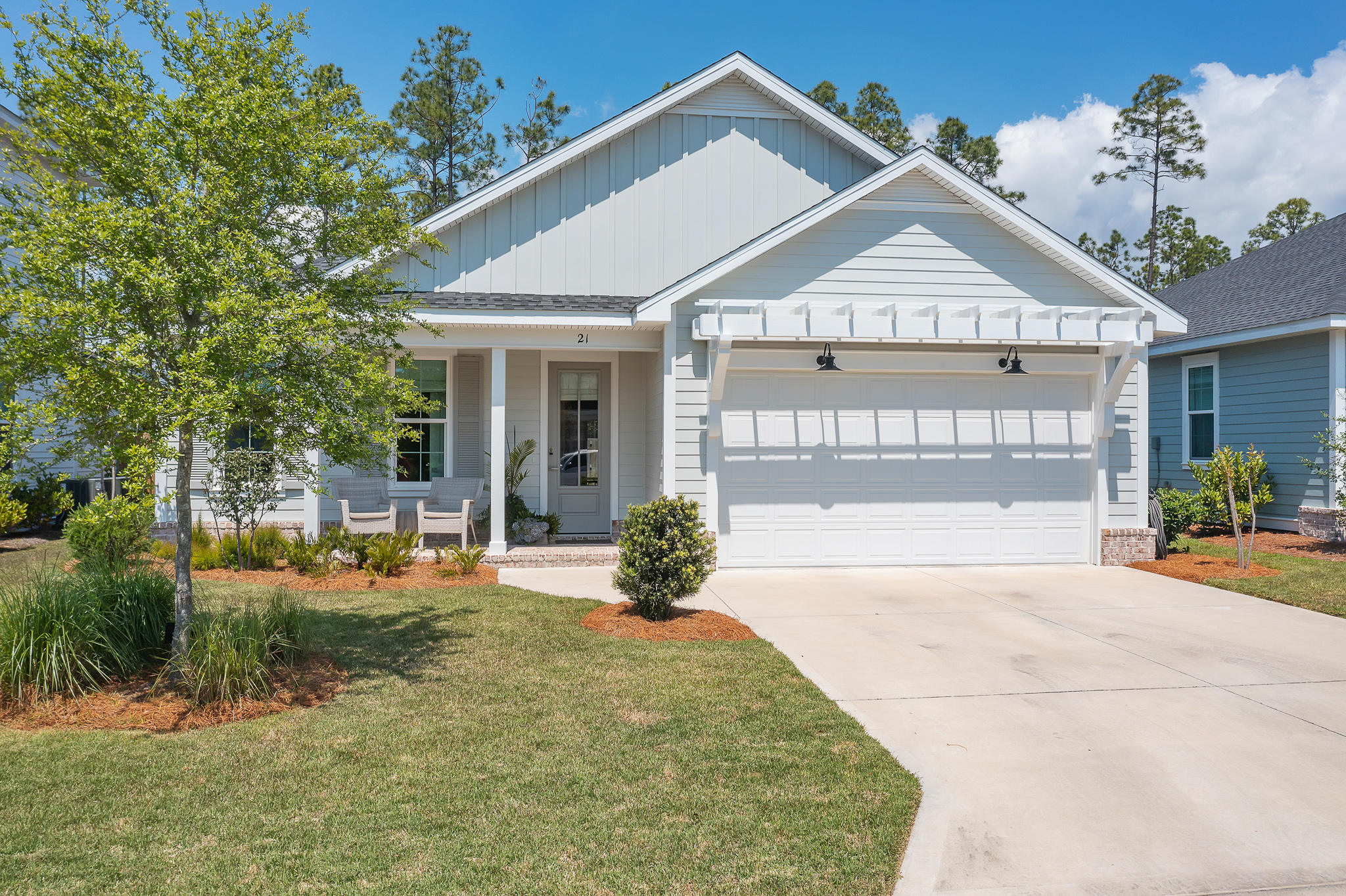 21 Windrow Way Inlet Beach Inlet Beach, FL 32461 - Photo 39 of 58 front view of a house with a yard