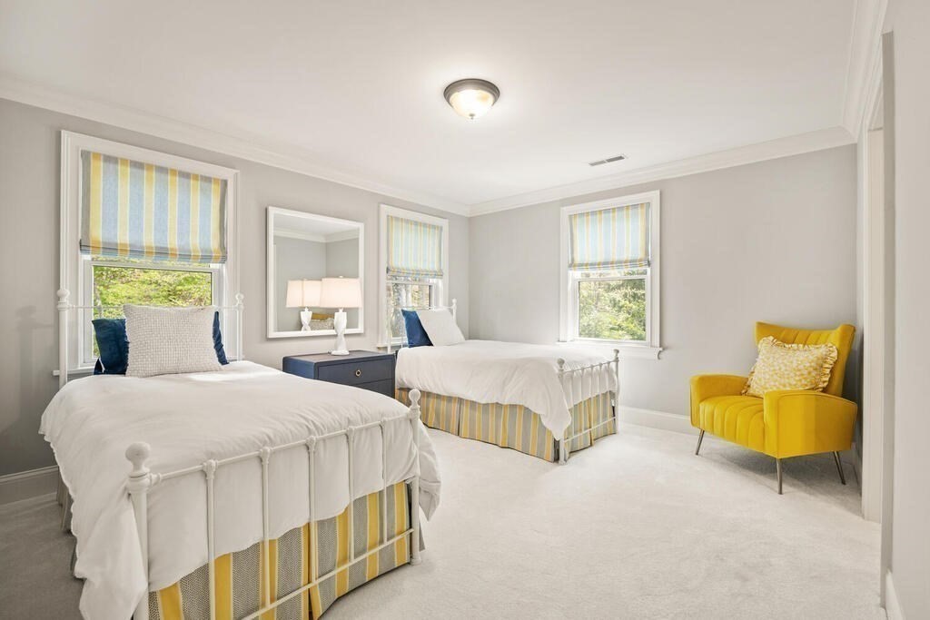 22 Richard Road Lexington, MA 02421 - Photo 26 of 42 a bedroom with two beds and a couch