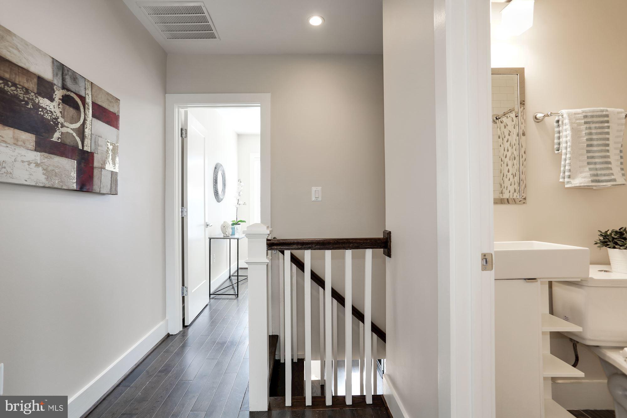 1627 Rosedale Street Northeast Washington, DC 20002 - Photo 11 of 31 Hardwoods Continue Throughout The 2nd Level
