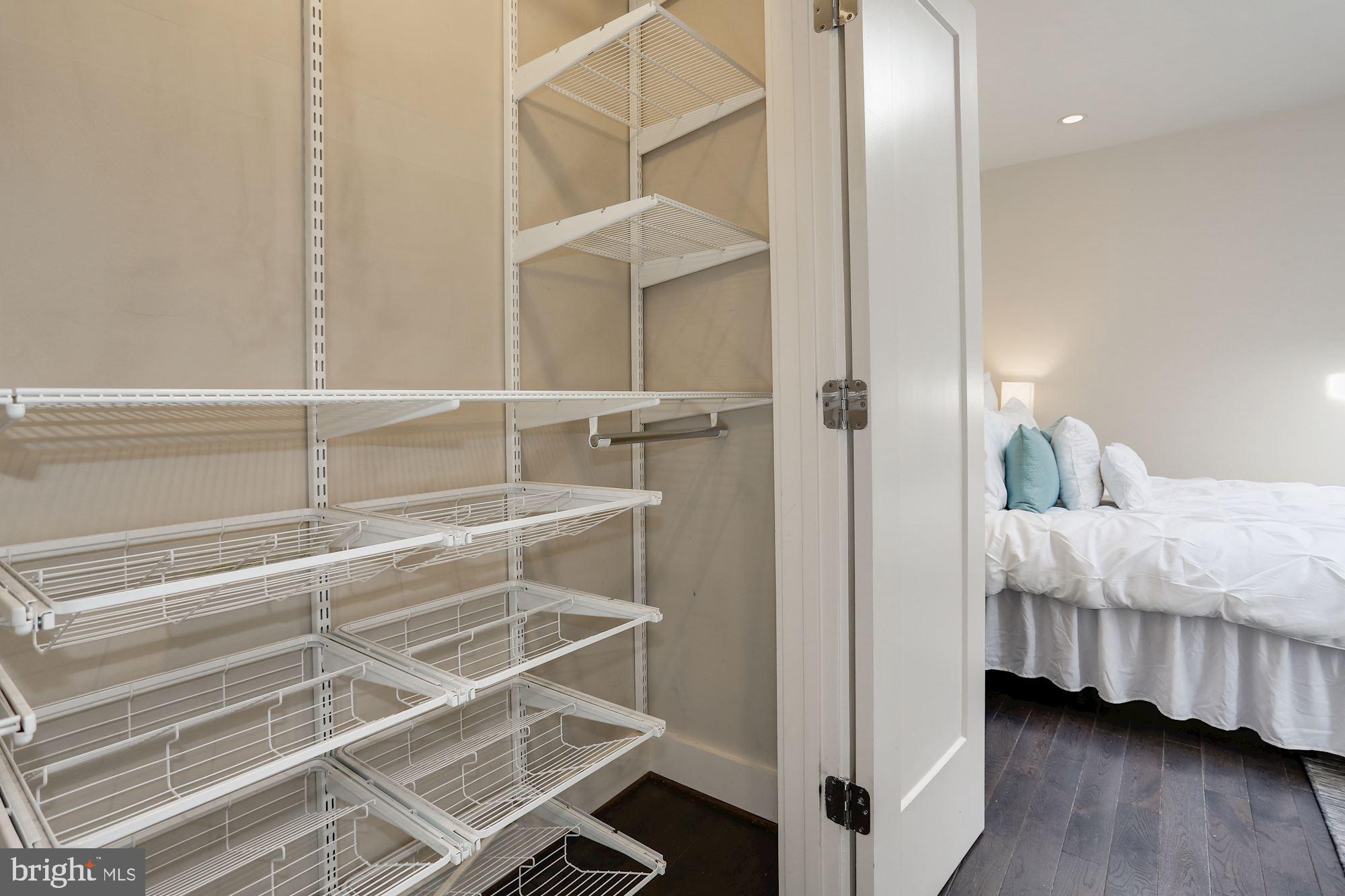 1627 Rosedale Street Northeast Washington, DC 20002 - Photo 16 of 31 Dual Custom Closets In The Master Suite