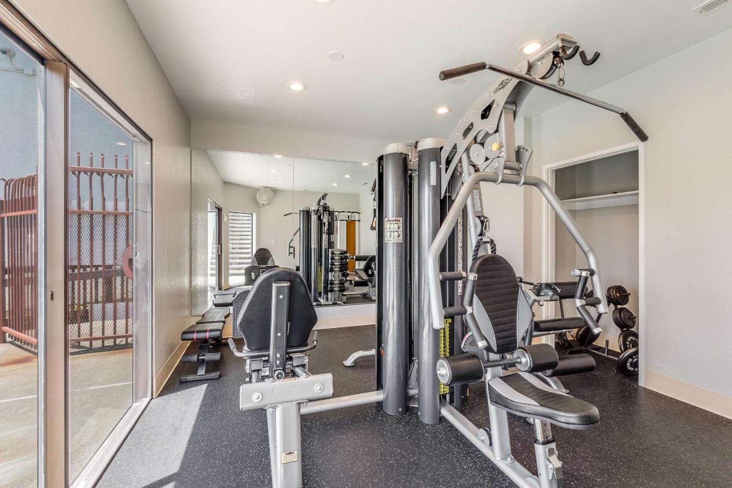 22135 Sevilla Road, Unit 47 Hayward, CA 94541 - Photo 29 of 37 a view of a room with gym equipment