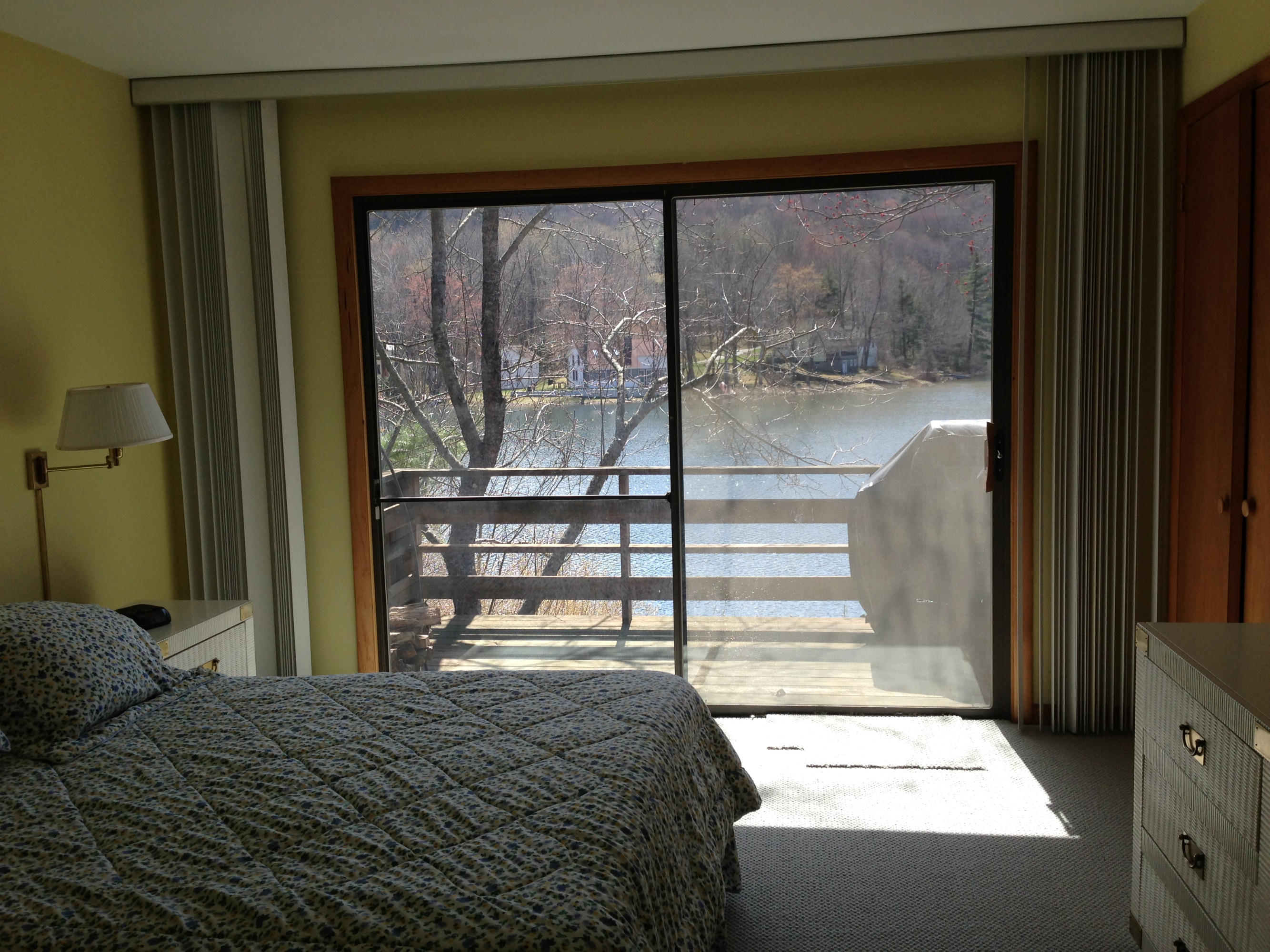 3529 Jacobs Ladder Road Becket, MA 01223 - Photo 8 of 13 a bedroom with a bed and a window