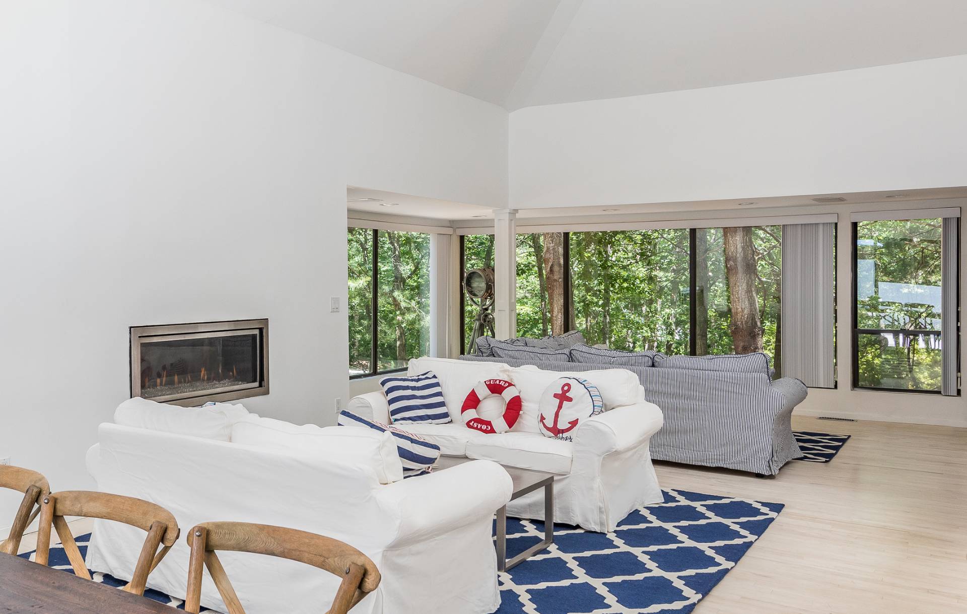 34 Rivers Road East Hampton, NY 11937 - Photo 6 of 17 a living room with furniture and a window